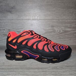 Nike Air Max Plus Drift Men's 8 / Women's 9.5 Black Orange Red FD4290-003 NEW